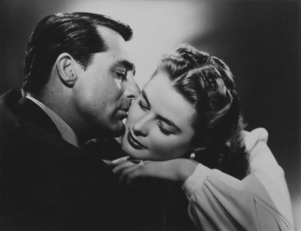 Die Umarmung: Ingrid Bergman und Cary Grant