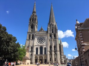 Die Westfassade der Kathedrale von Chartres. Foto: Ulrike Ziegler
