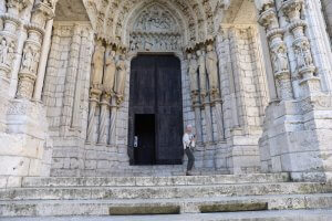 Chartres, das Nordportal der Kathedrale. Foto: Stephan Bleek
