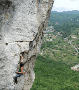 Freeclimbing in Ligurien