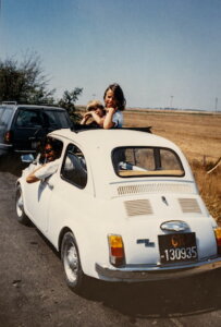 Der alte Fiat 500. Foto: Ulrike Ziegler