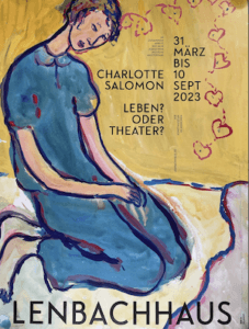 Flyer der Charlotte-Salomon-Ausstellung im Lenbachhaus. Foto: Ulrike Ziegler