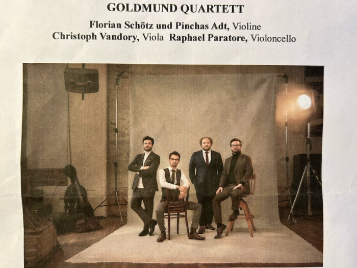 Das Goldmund Quartett. Foto: Ulrike Ziegler